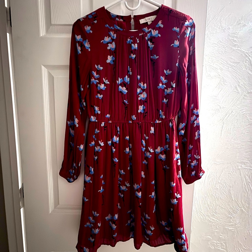 Loft Floral Dress